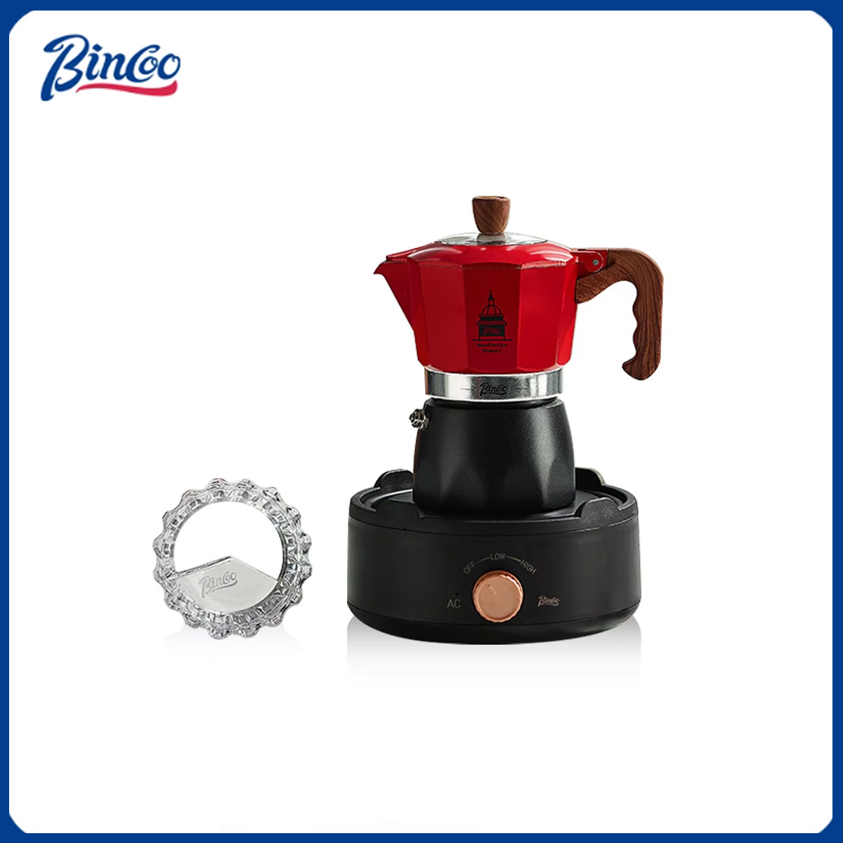 Coffee Tea Making Machine - Bincoo Çift Valfli Kahve Moka Pot