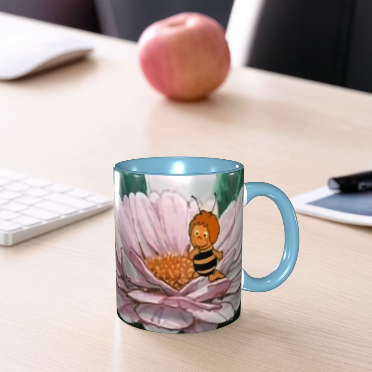 Maya Coffee & Tea Ulasan - Maya Arı Kupa Komik Seramik Kahve