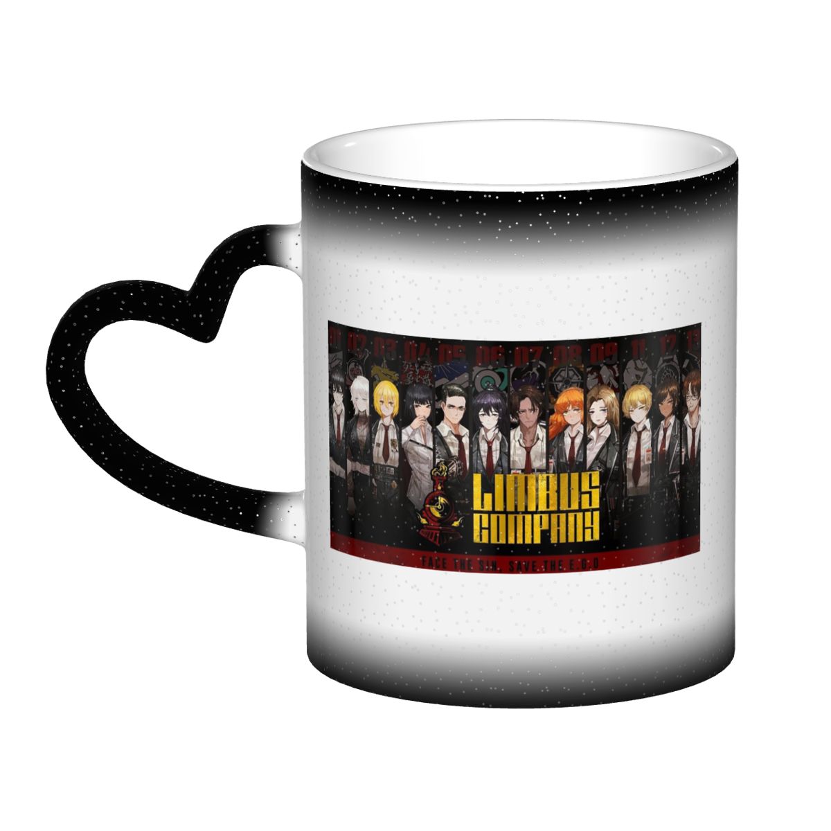 Coffee Tea And Company - Limbus Company Komik Seramik Kahve Kupaları