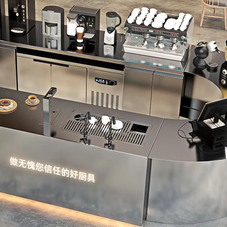 Coffee Tea And Company - Özel Tasarım Bar Kahve Dükkanı Sütlü