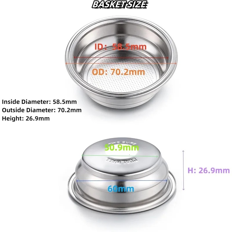 Yüksek Kaliteli 2 adet 58mm Çi - Coffee And Tea Filter incelemesi ve fiyatı