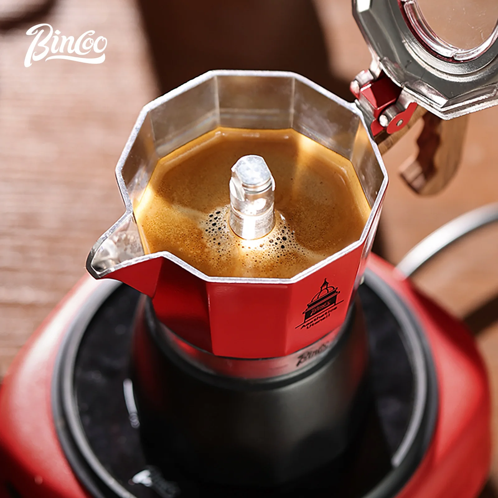 Bincoo Çift Valfli Kahve Moka  - Coffee Tea Making Machine incelemesi ve fiyatı