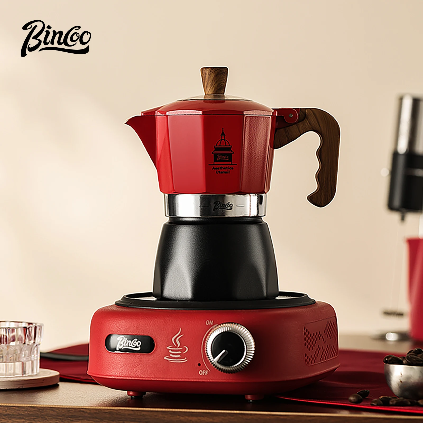 Bincoo Çift Valfli Kahve Moka  - Coffee Tea Making Machine incelemesi ve fiyatı