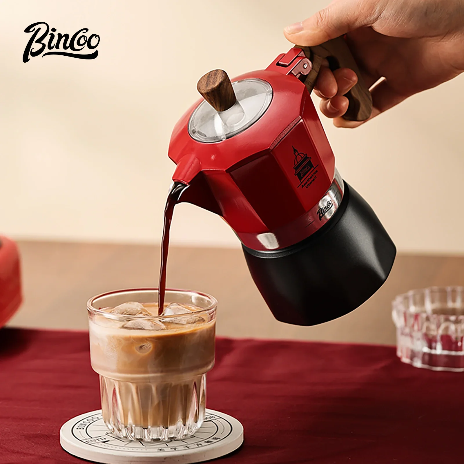 Bincoo Çift Valfli Kahve Moka  - Coffee Tea Making Machine incelemesi ve fiyatı