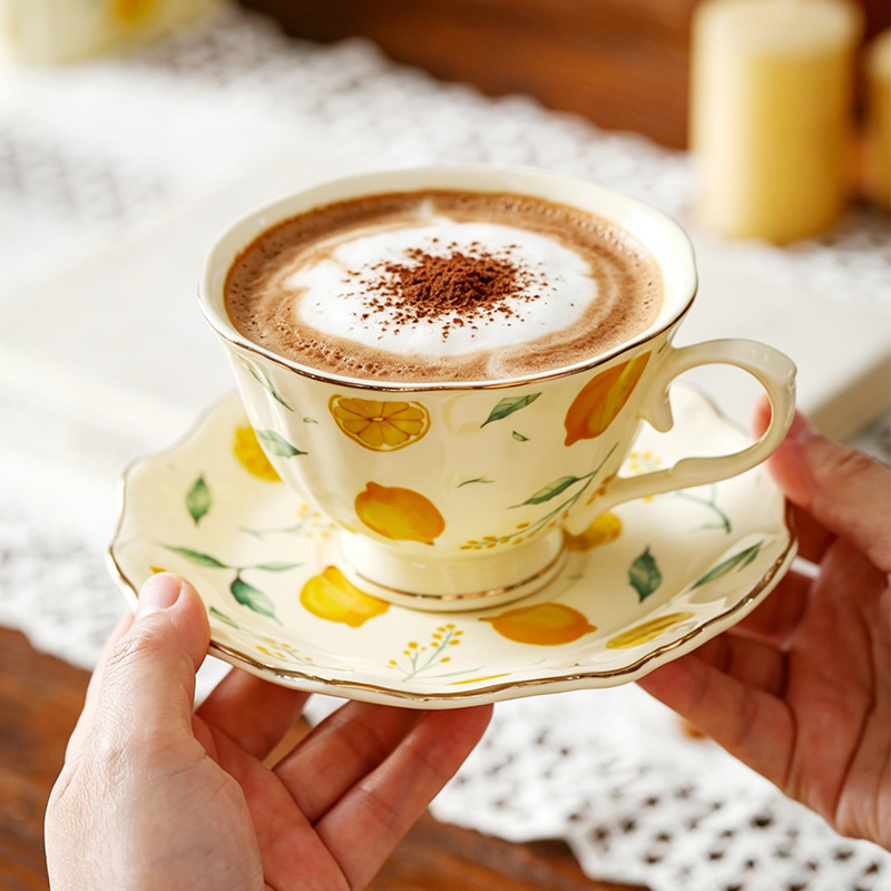 Taze Limon Görünümlü Seramik K - Lemon Tea Coffee incelemesi ve fiyatı