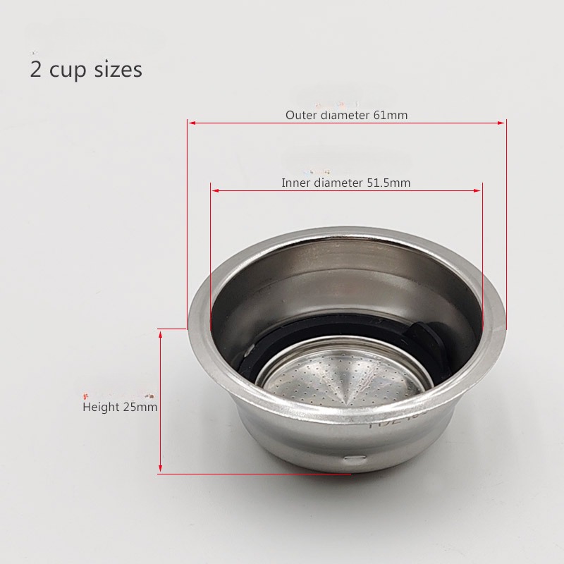 51mm Basınçlı Gözenekli Filtre - Coffee Tea Making Machine incelemesi ve fiyatı