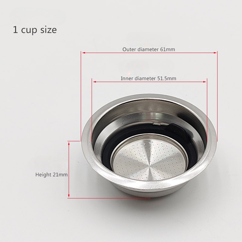 51mm Basınçlı Gözenekli Filtre - Coffee Tea Making Machine incelemesi ve fiyatı