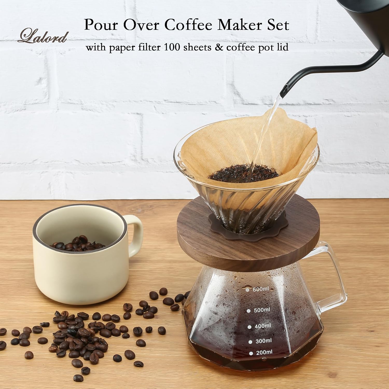 Magpie Cam Kahve Demliği V60 F - Coffee And Tea Filter incelemesi ve fiyatı
