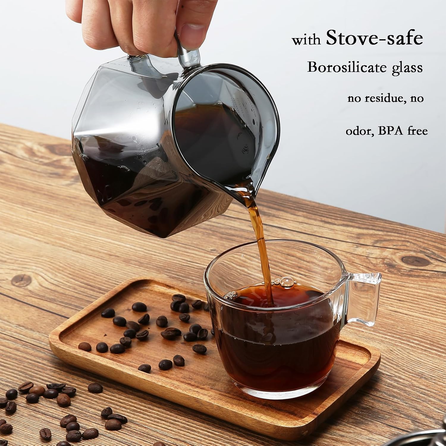 Magpie Cam Kahve Demliği V60 F - Coffee And Tea Filter incelemesi ve fiyatı