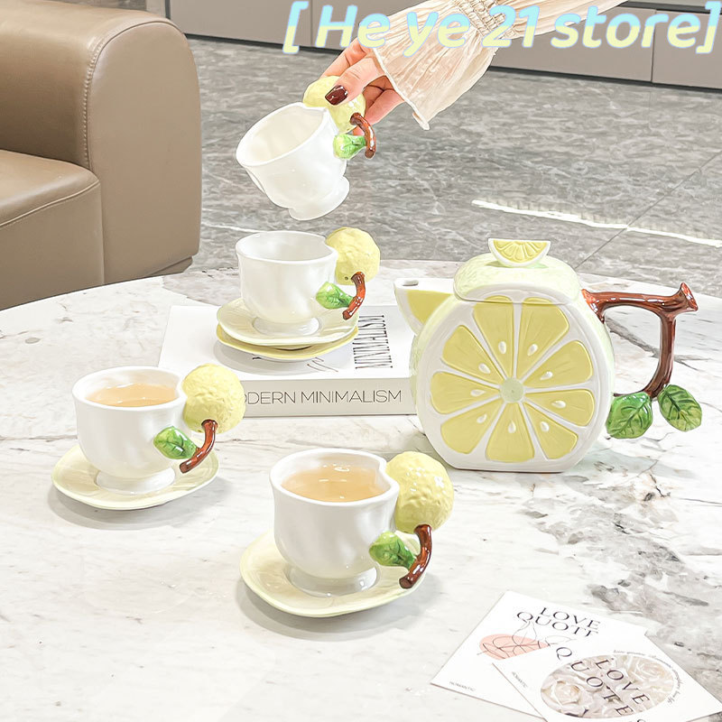 3D Limon Desenli Kahve Fincanı - Lemon Tea Coffee incelemesi ve fiyatı